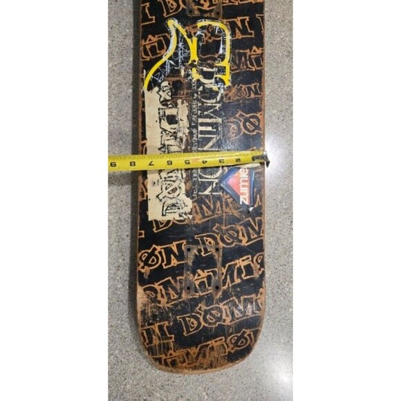Vintage Dominion Skateboard Deck With Stickers - Picture 2 of 8